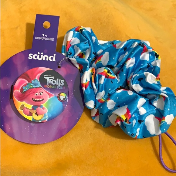 Trolls Accessories - Trolls Rainbow Scrunchie